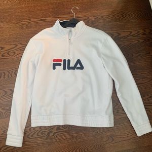 Fila Womens Embroidered Logo Sweatshirt